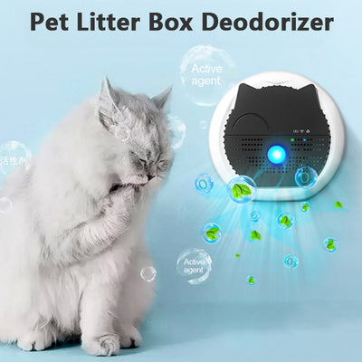 Pet Deodorizer for Cat Litter Box Air Purifier Pet Odor Eliminator Sterilization