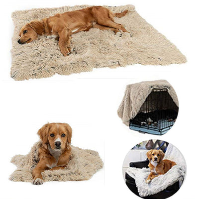 Dog Blanket Cozy Cushion for Pets Cozy Blanket for Dogs Pet Blanket