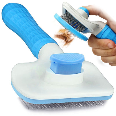 Pet Grooming Brush for Shedding Pet Hair Grooming Tool for Cats and Dogs