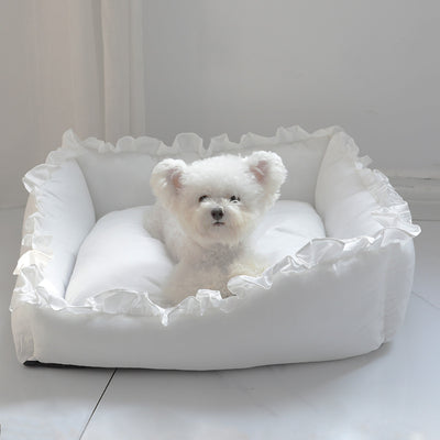 Dog Bed Cozy Nest for Small Dogs and Cats Princess Dog Bed Kennel Princess Dog Bed