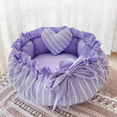 Dog Bed Cat Bed Cozy Pet Bed Luxury Fancy