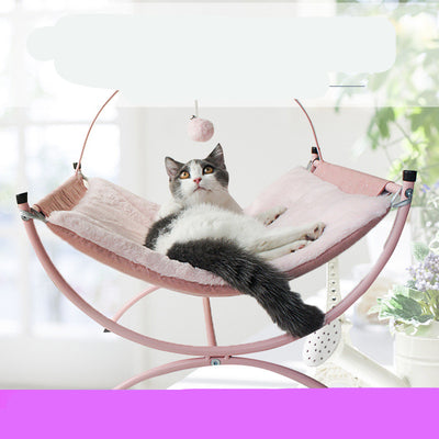 Cat Bed Luxury Hammock Cat Recliner Pet Bed for Small Dogs