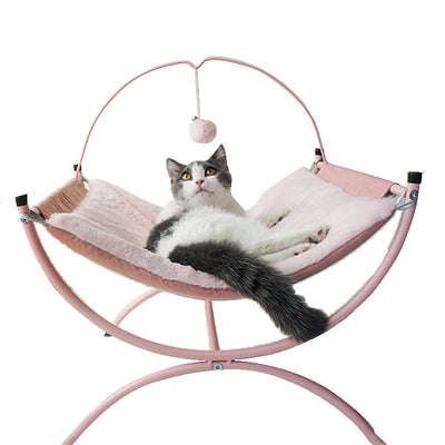 Cat Bed Luxury Hammock Cat Recliner Pet Bed for Small Dogs