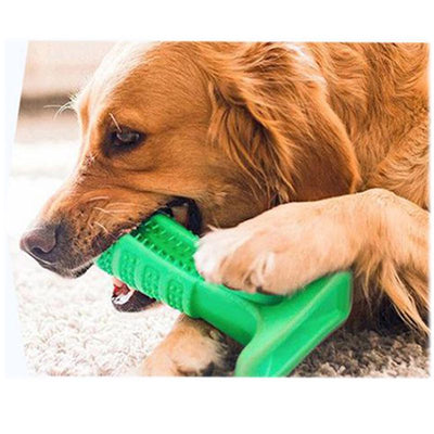 Dog Toothbrush Pet Toothbrush Silicone Grooming Stick Brush