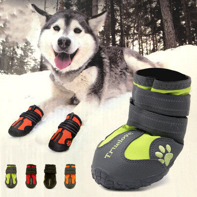 Dog Booties Dog Shoes for Cold Weather Non-slip Pet Shoes