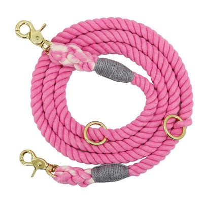 Dog Leash Colorful Rope Multi-color Cotton Leash for Dog Walking