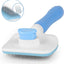 Dog Grooming Brush for Shedding Pet Hair Cat Grooming Brush One-Click Cleaning Button