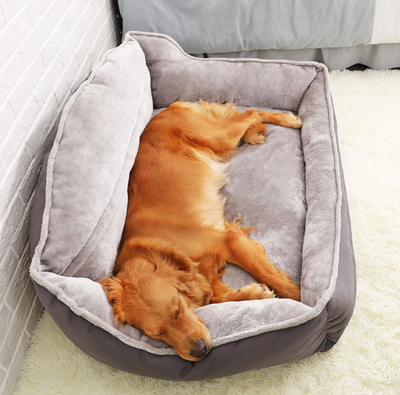 Dog Bed Plush Cozy Pet Bed Nest for Dogs