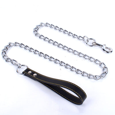 Dog Leash with Chain Traction Rope for Dog walking Dog Chain