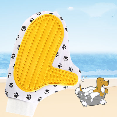 Pet Grooming Glove for Shedding Pet Hair from your Dog or Cat