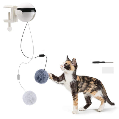 Cat Toys Electric Automatic Lifting Motion Cat Teaser Ball