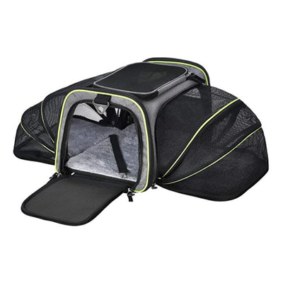 Carrier for Cats and Small Dogs Pet Travel Bag Expandable Soft Carrier