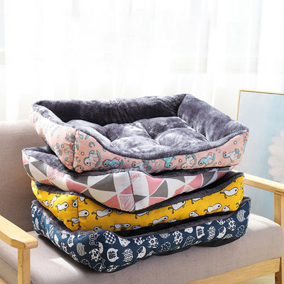 Dog Bed Cozy Winter Warm Pet Bedding