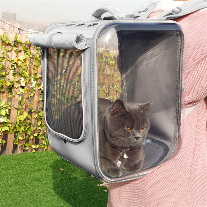 Cat Travel Bag Cat Backpack Outdoor Shoulder Bag for Cats Portable Pet Supplies