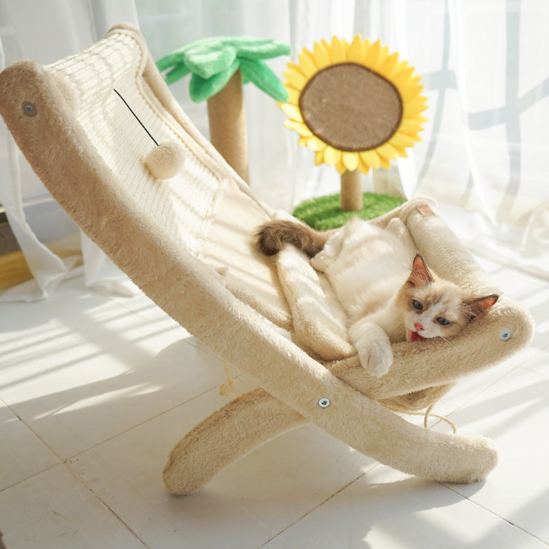 Pet Bed Cat Pet furniture Sunbathing Chair for Cats or Small Dogs