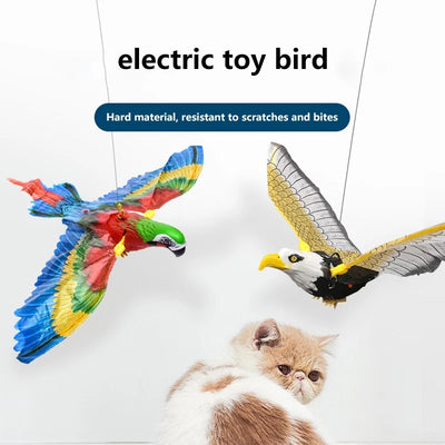 Cat Toy, Simulation Bird, Interactive Pet Toys, Hanging Eagle Flying Teaser,  Cat Toy Accessories