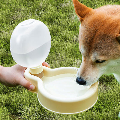 Dog Water Bottle Pet Outdoor Water Cup Portable Foldable Water Dish for Pets