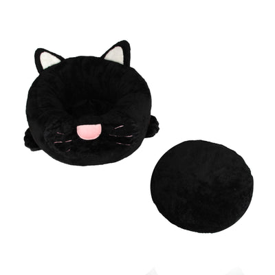 Cat Bed Cozy Nest for Cats in Cute Cat Shaped Design