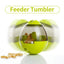 Dog Feeder Treat Dispenser Pet Feeder Dog Food Tumbler Interactive Tumbler Automatic Dispenser Bowl