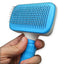 Dog Grooming Brush for Shedding Pet Hair Cat Grooming Brush One-Click Cleaning Button