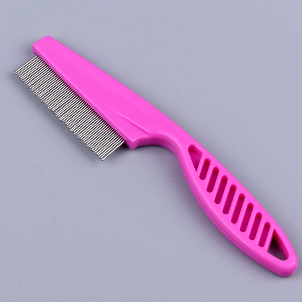 Pet Grooming Brush Fine Tooth Comb for Flee Removal for Dogs and Cats