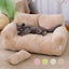 Plush Pet Bed for Cats and Small Dogs Luxury Puppy Sofa Pet Supplies