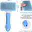 Dog Grooming Brush for Shedding Pet Hair Cat Grooming Brush One-Click Cleaning Button