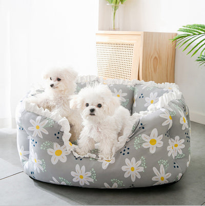 Dog bed Removable and Washable Plush Dog Bed Pet Supplies