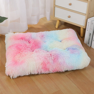 Pet Bedding Cushion for Cats and Small Dogs Plush Pet Mat