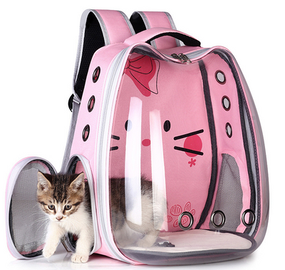 Cat Backpack Travel bag for Pets Breathable Shoulder Bag for Cats and Small Pets