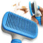 Dog Grooming Brush for Shedding Pet Hair Cat Grooming Brush One-Click Cleaning Button