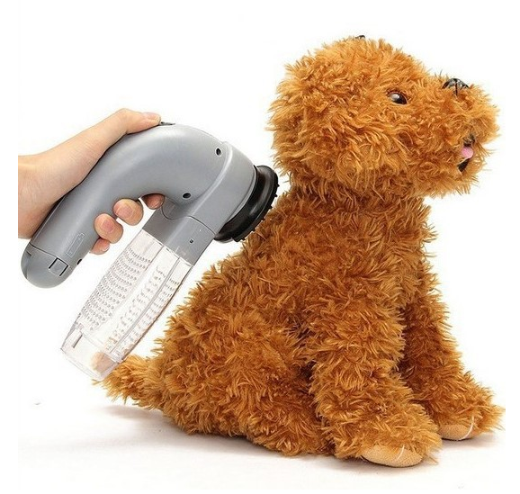 Portable Pet Hair Vacuum Electric Pet Hair Cleaner Pet Grooming Brush Portable Pet Hair Cleaner